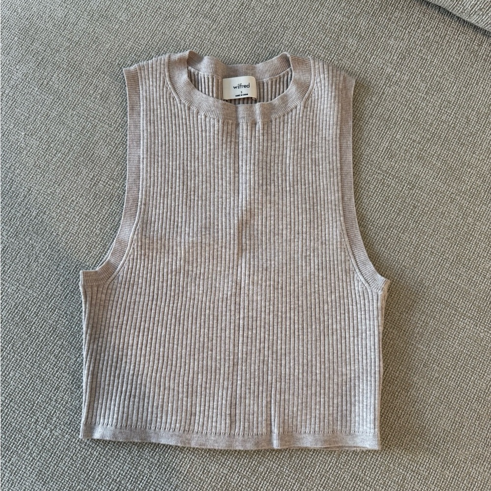 Wilfred Aritzia knit Top
